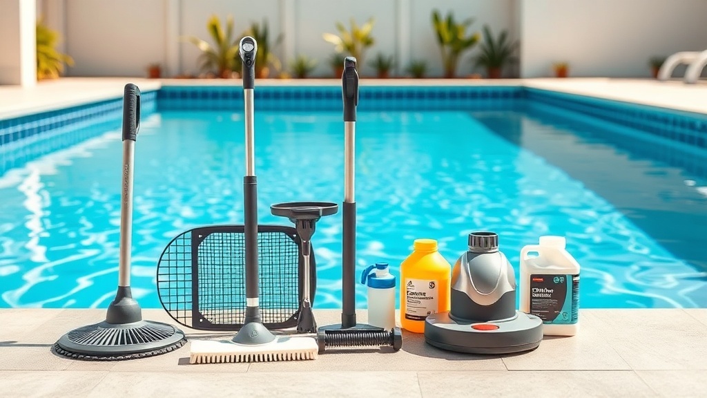ציוד לניקוי בריכה: איך לשמור על הבריכה שלך נוצצת בלי להתאמץ