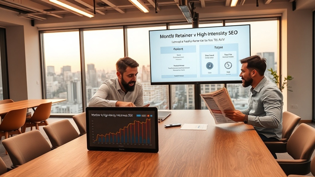 חבילות ריטיינר חודשיות מול קידום בעצימות גבוהה – מה עדיף?